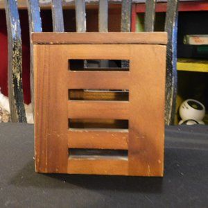 Wooden Tissue box